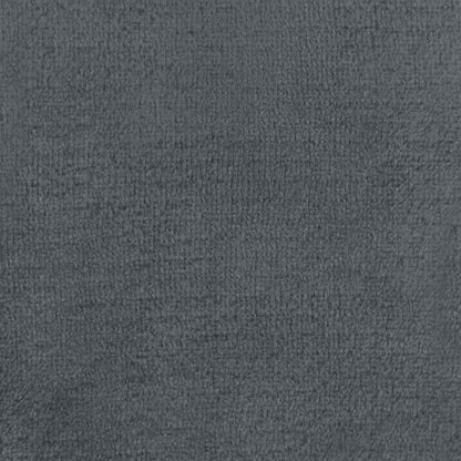 Coperte da Pile 6 pcs Grigio scuro 150 x 200 cm Panno