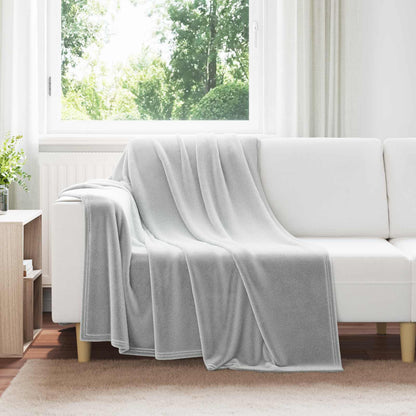 Coperte da Pile 6 pcs Grigio 150 x 200 cm Panno