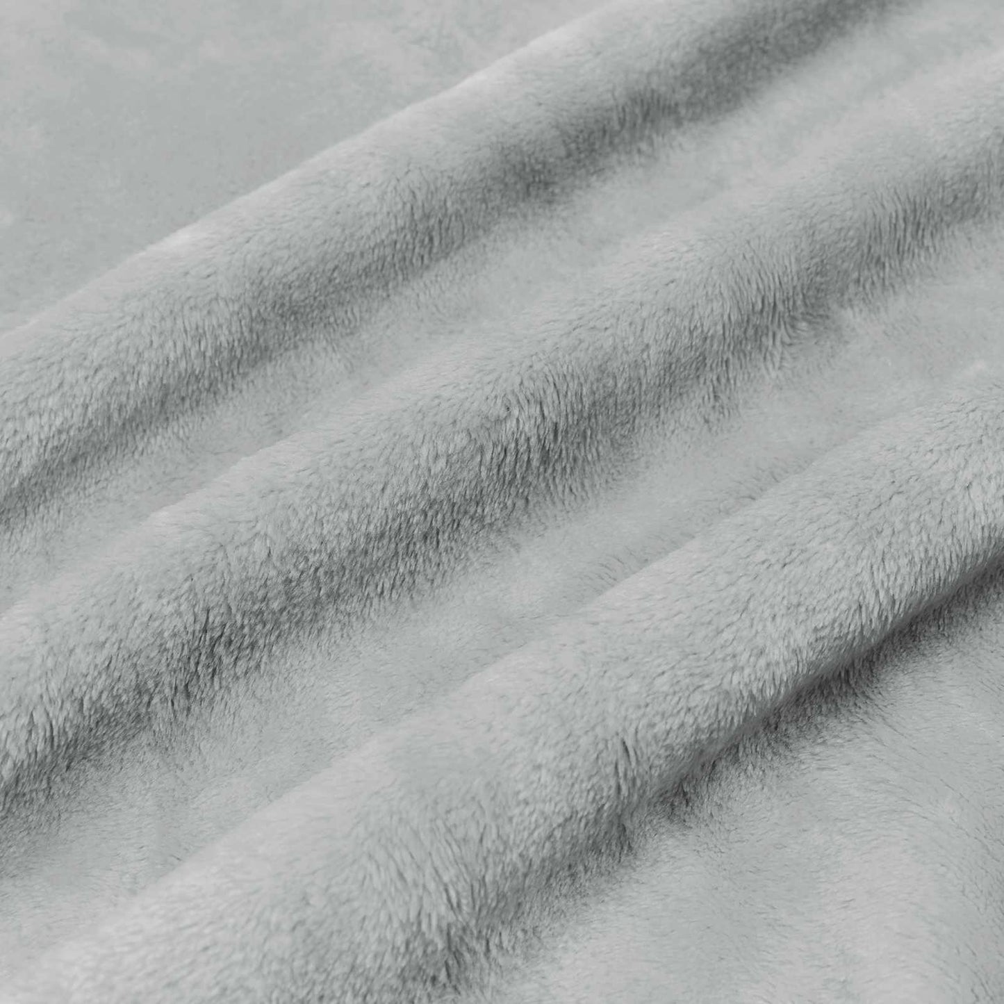 Coperte da Pile 6 pcs Grigio 220 x 240 cm Panno