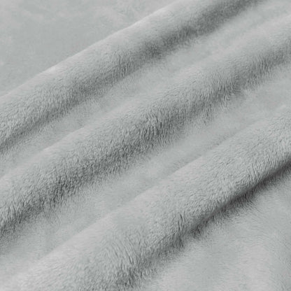 Coperte da Pile 6 pcs Grigio 220 x 240 cm Panno