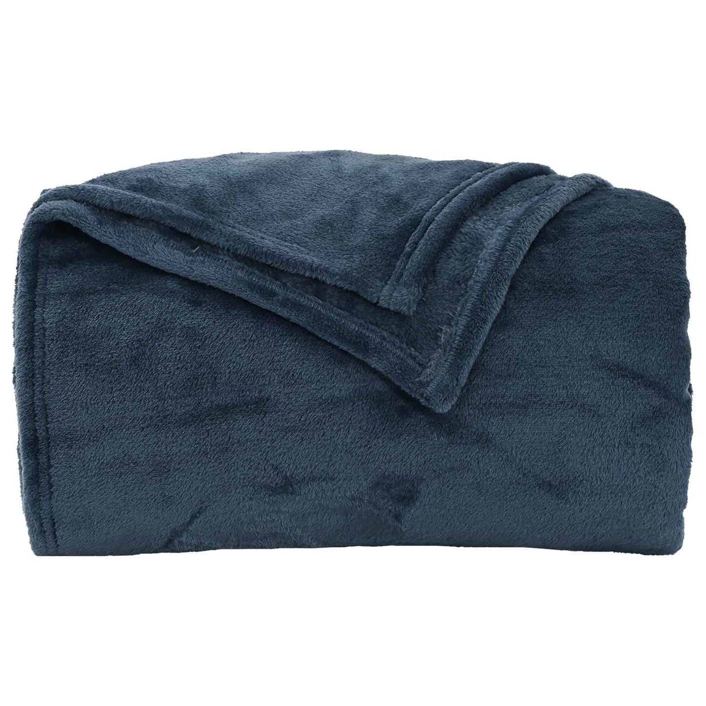 Coperte da Pile 6 pcs Blu navy 150 x 200 cm Panno