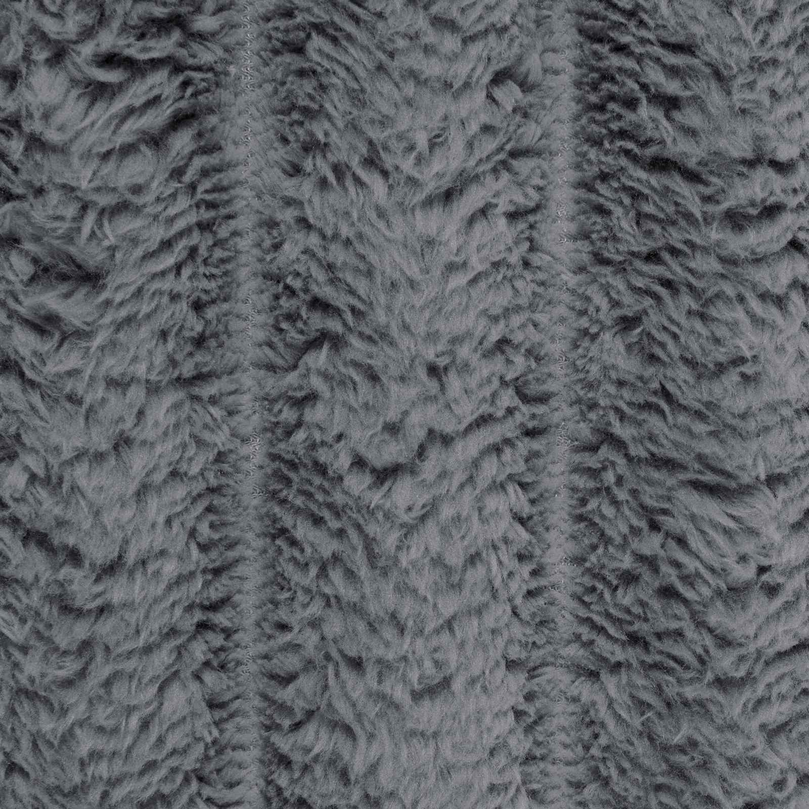 Coperta Grigio scuro 240 x 220 cm Panno | homemem39