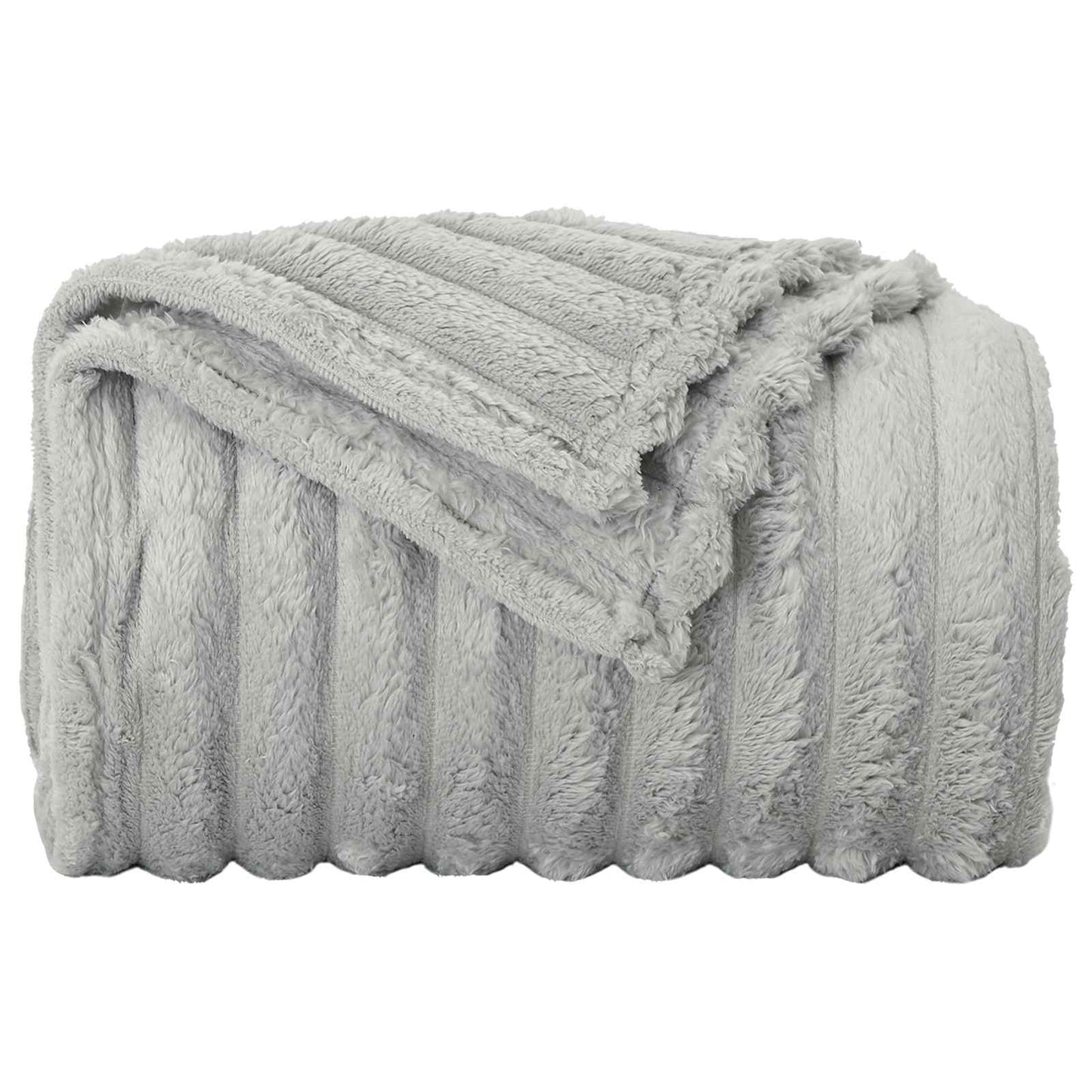 Coperta Grigio 150 x 130 cm Panno