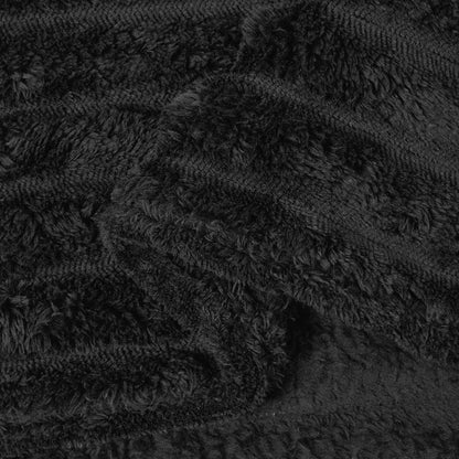 Coperta Nero 200 x 150 cm Panno | homemem39