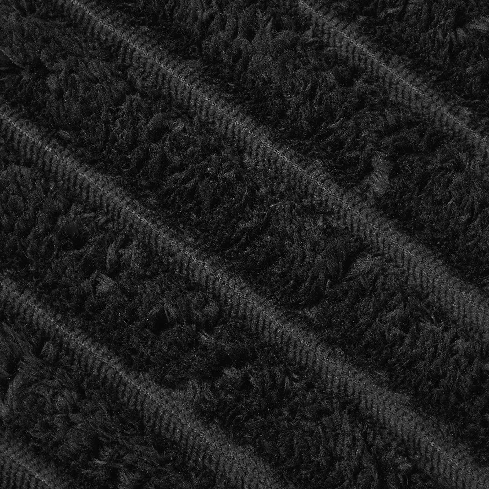 Coperta Nero 200 x 150 cm Panno | homemem39