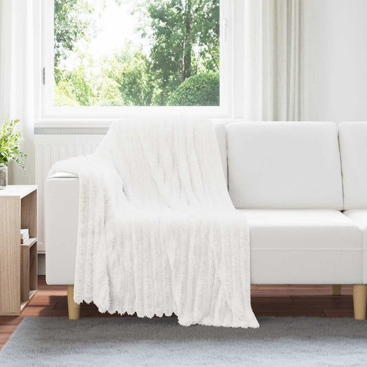 Coperta Bianco 150 x 130 cm Panno