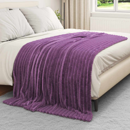 Coperta Viola 200 x 150 cm Panno