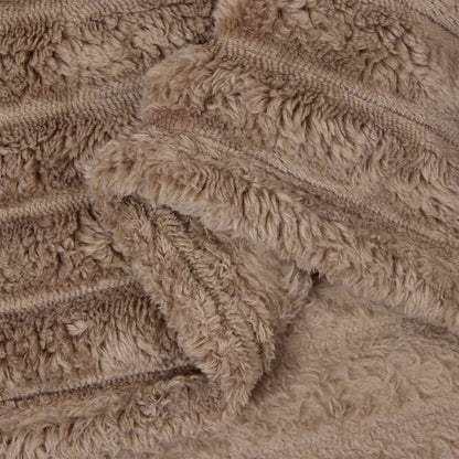 Coperte da Pile 6 pcs Cammello 150 x 130 cm Panno | homemem39