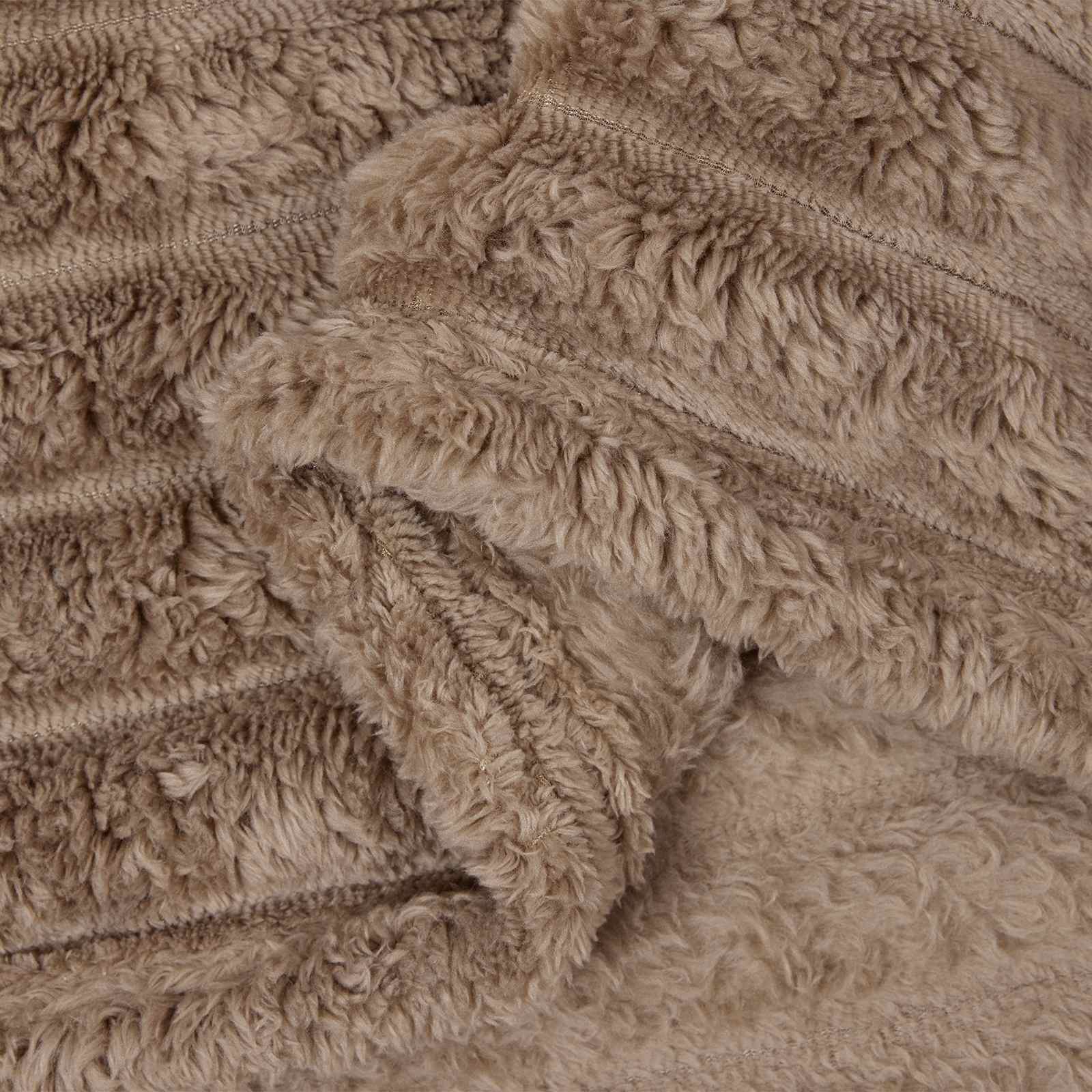 Coperte da Pile 6 pcs Cammello 240 x 220 cm Panno | homemem39