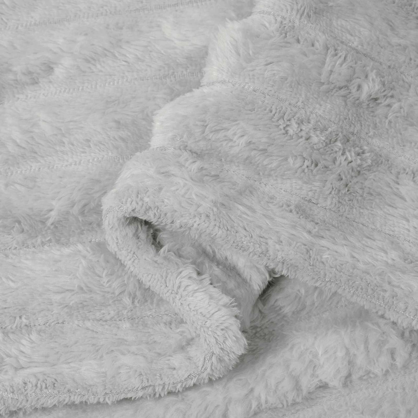 Coperte da Pile 6 pcs Grigio 240 x 220 cm Panno | homemem39
