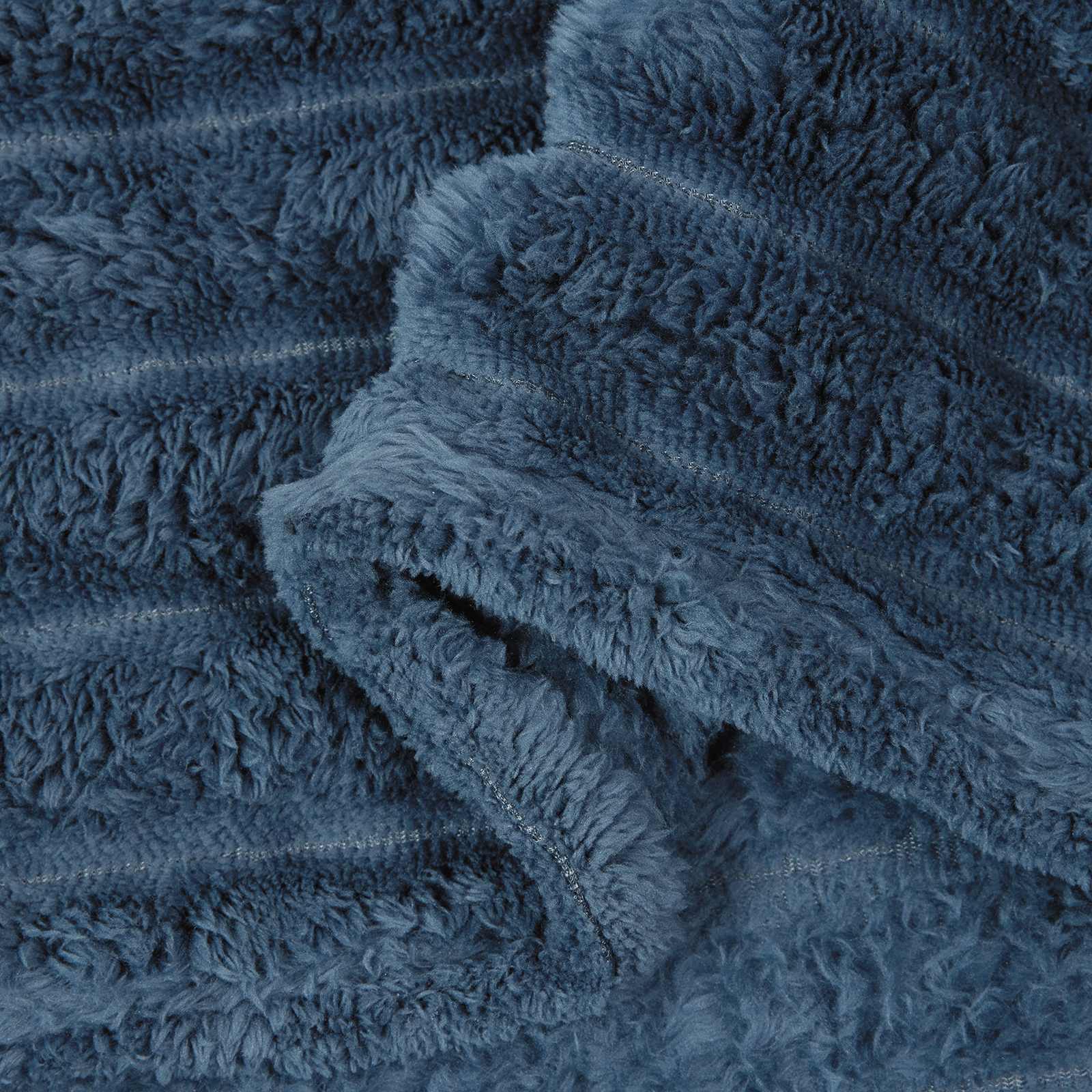 Coperte da Pile 6 pcs Blu navy 200 x 150 cm Panno | homemem39