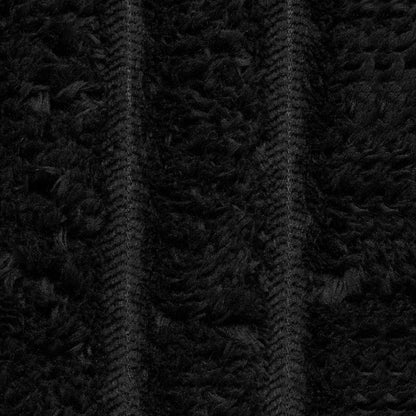 Coperte da Pile 6 pcs Nero 240 x 220 cm Panno