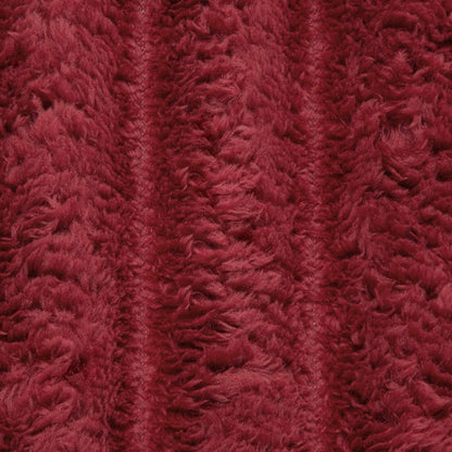 Coperte da Pile 6 pcs Rosso Bordeaux 240 x 220 cm Panno | homemem39