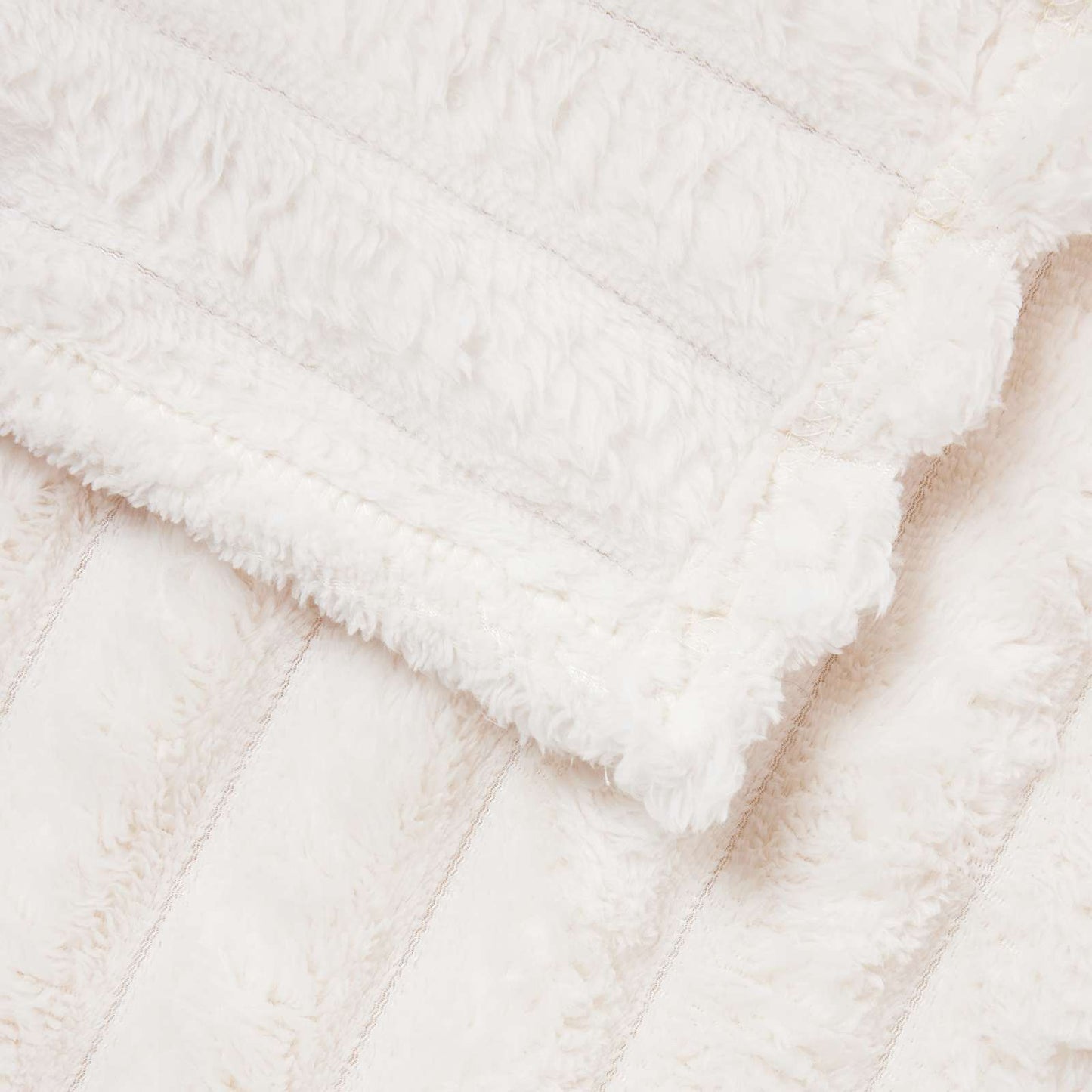 Coperte da Pile 6 pcs Crema 200 x 150 cm Panno | homemem39
