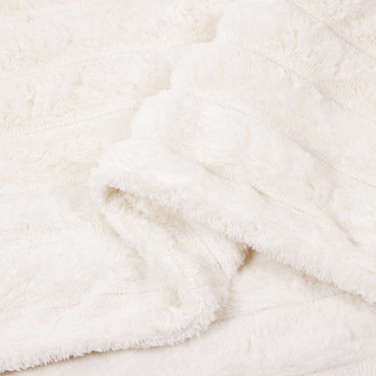 Coperte da Pile 6 pcs Crema 200 x 150 cm Panno