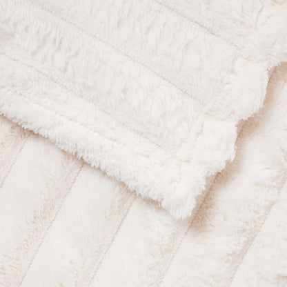 Coperte da Pile 6 pcs Crema 240 x 220 cm Panno | homemem39