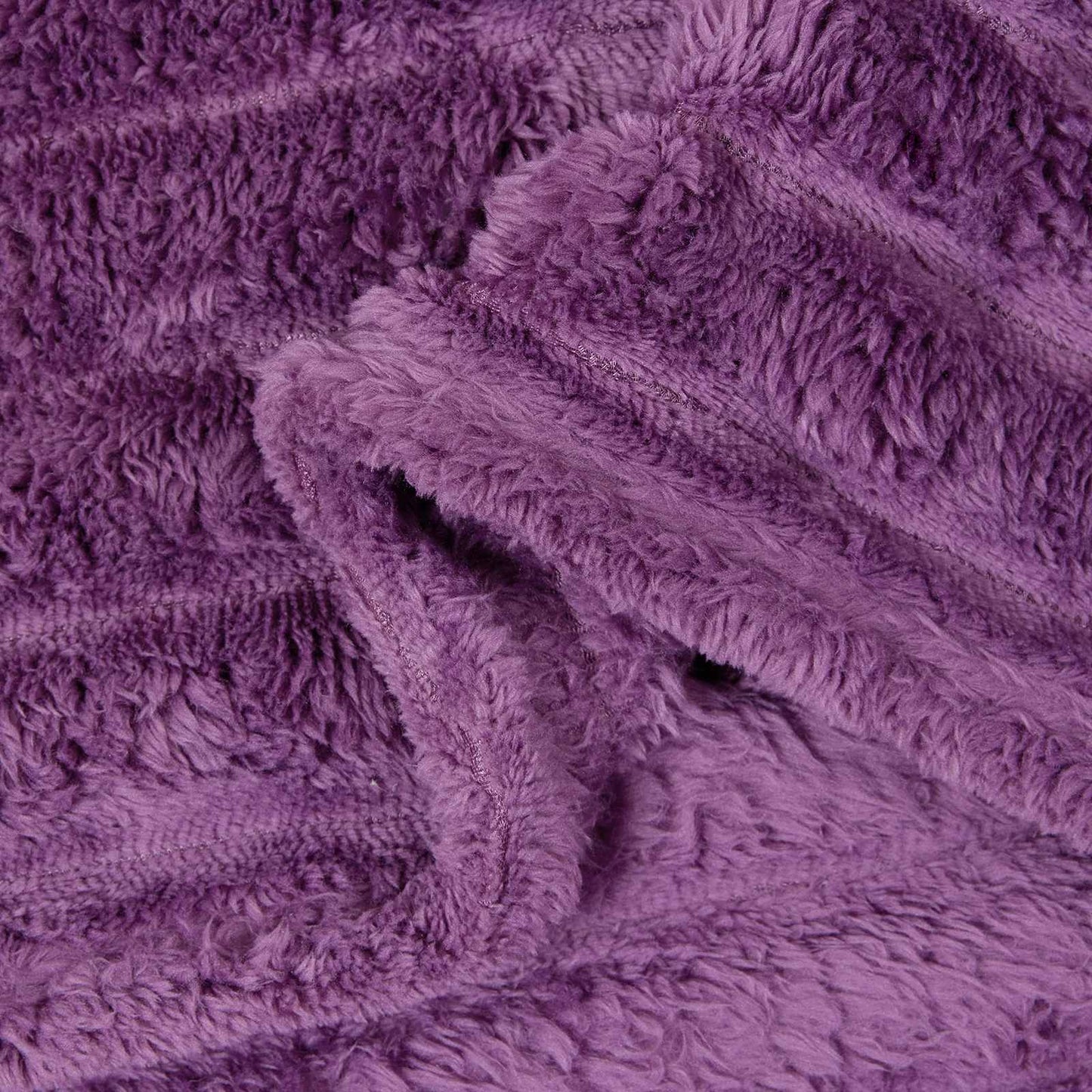Coperte da Pile 6 pcs Viola 200 x 150 cm Panno | homemem39