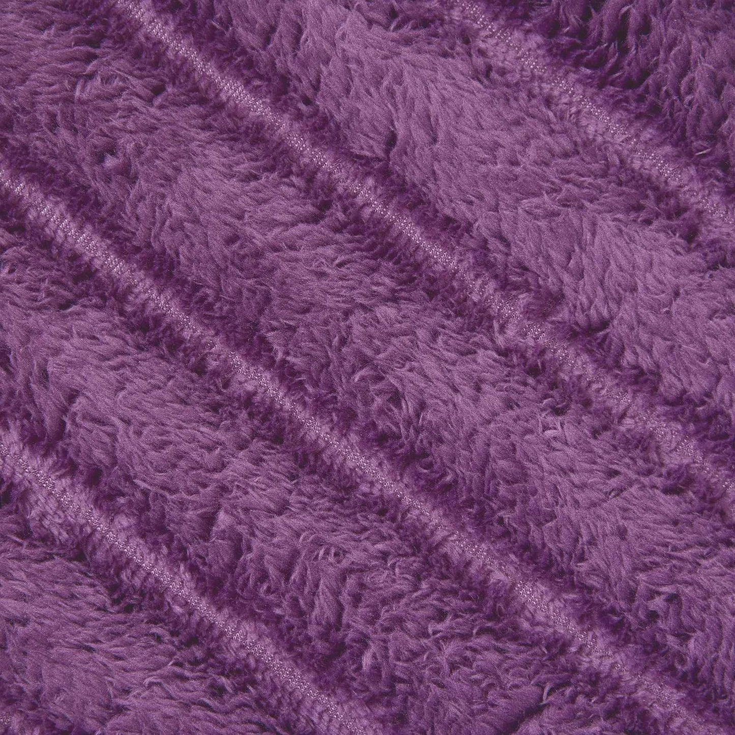 Coperte da Pile 6 pcs Viola 270 x 240 cm Panno | homemem39