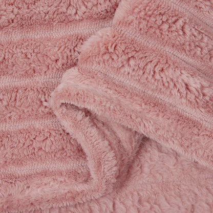 Coperte da Pile 6 pcs Rosa 200 x 150 cm Panno | homemem39