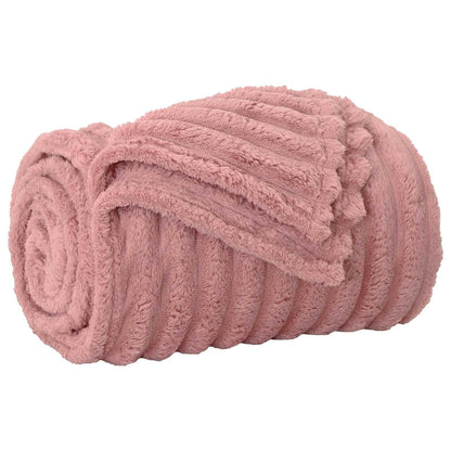 Coperte da Pile 6 pcs Rosa 240 x 220 cm Panno | homemem39