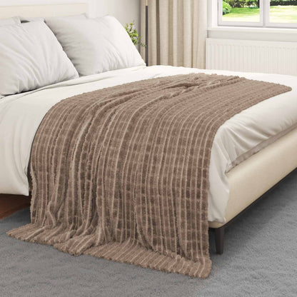 Coperta Cammello 200 x 150 cm Panno | homemem39