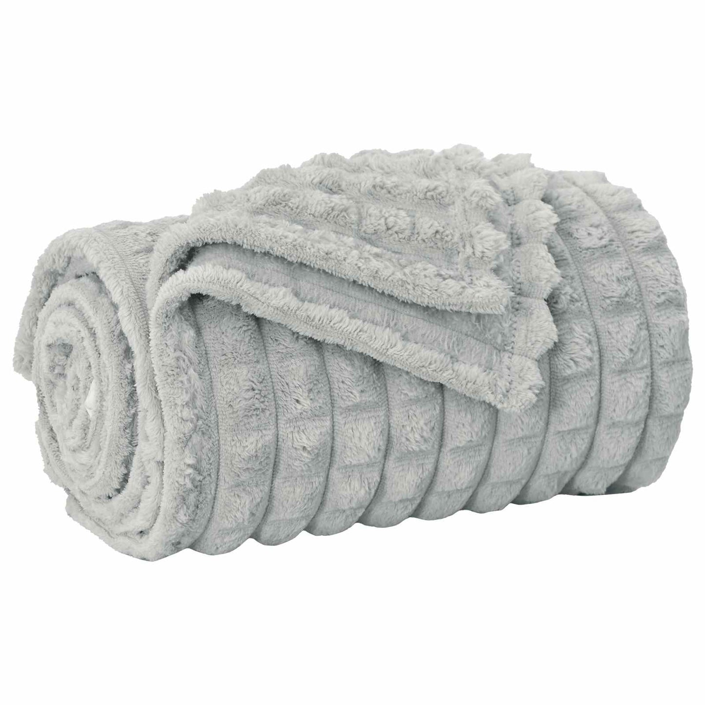 Coperta Grigio 150 x 130 cm Panno