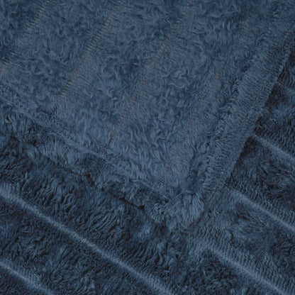 Coperta Blu navy 200 x 150 cm Panno | homemem39