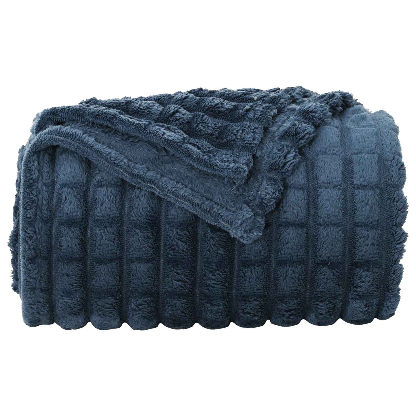 Coperta Blu navy 270 x 240 cm Panno