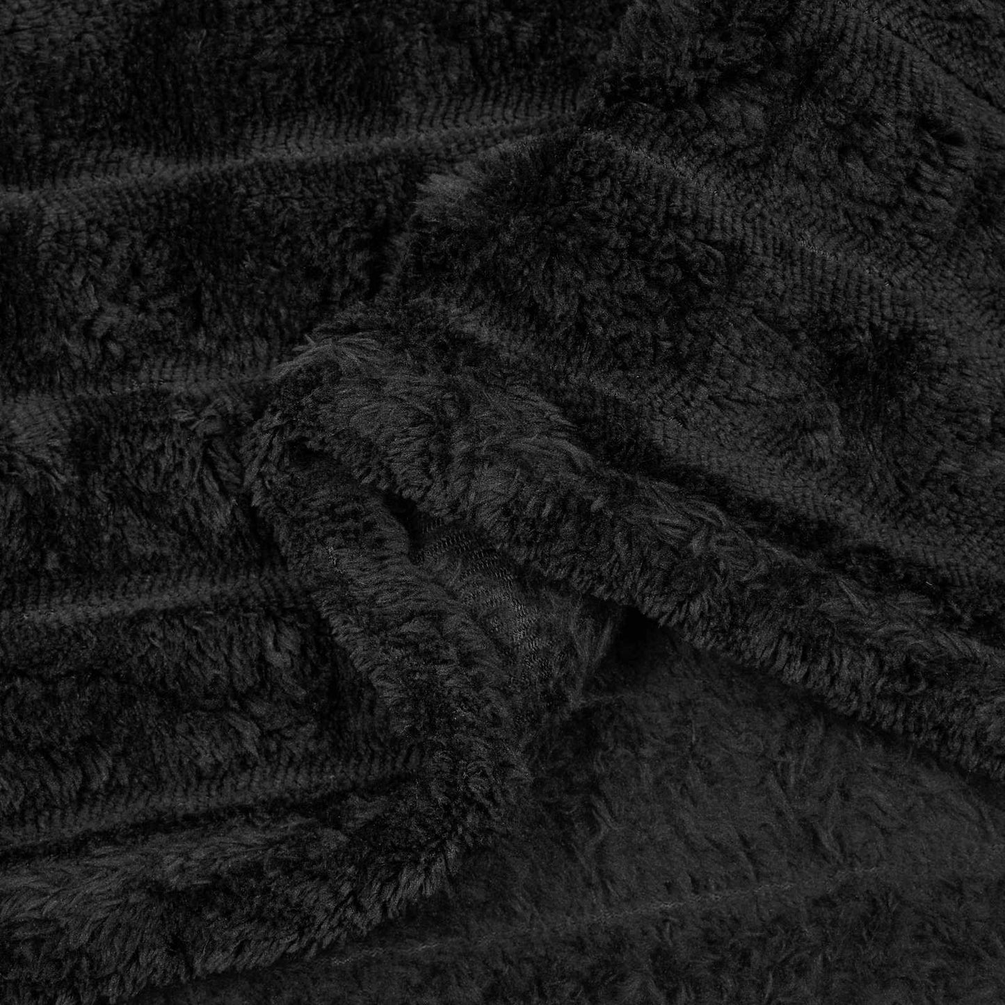 Coperta Nero 150 x 130 cm Panno | homemem39