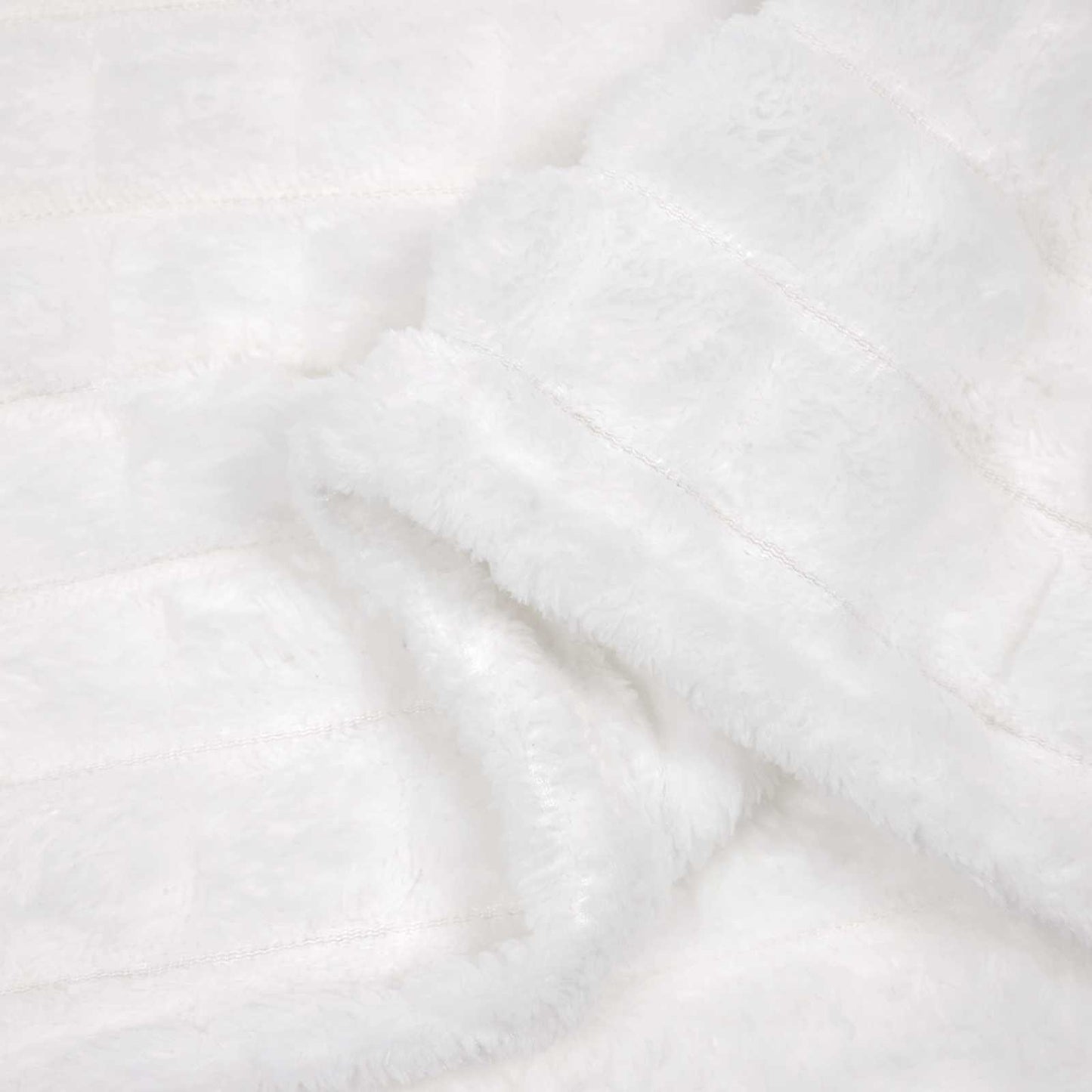 Coperta Bianco 150 x 130 cm Panno | homemem39