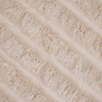 Coperte da Pile 6 pcs Beige 200 x 150 cm Panno
