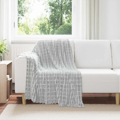Coperte da Pile 6 pcs Grigio 150 x 130 cm Panno | homemem39