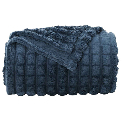 Coperte da Pile 6 pcs Blu navy 200 x 150 cm Panno | homemem39