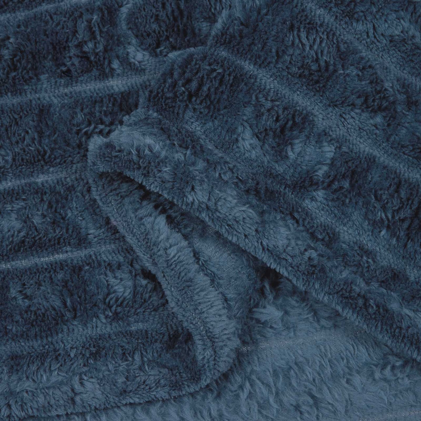 Coperte da Pile 6 pcs Blu navy 240 x 220 cm Panno | homemem39