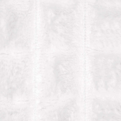 Coperte da Pile 6 pcs Bianco 240 x 220 cm Panno