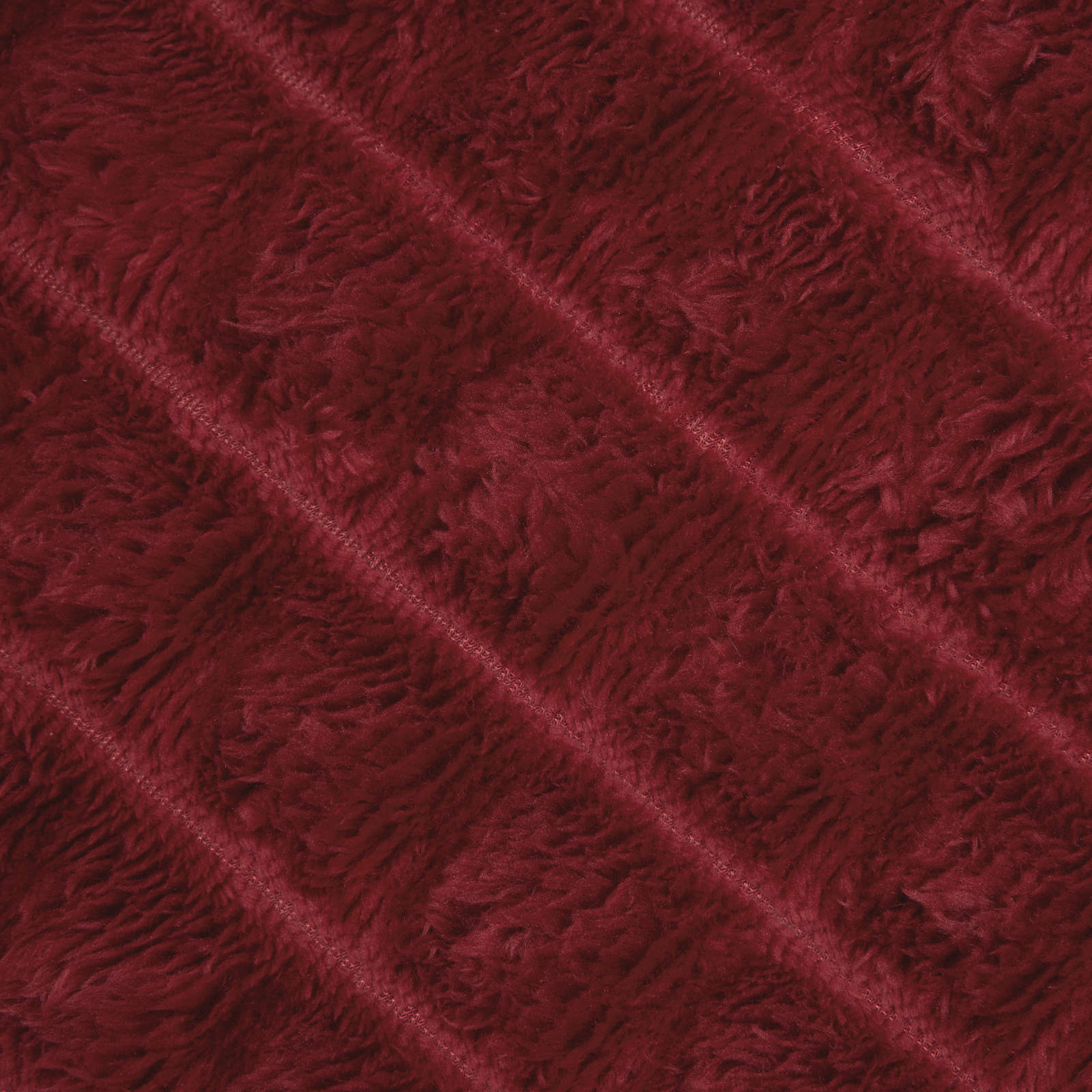 Coperte da Pile 6 pcs Rosso Bordeaux 150 x 130 cm Panno | homemem39