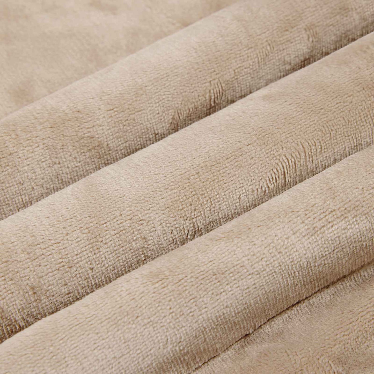Coperta Beige 220 x 240 cm Panno