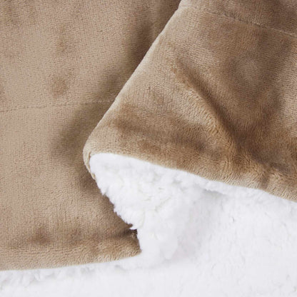 Coperta Cammello 240 x 270 cm Panno