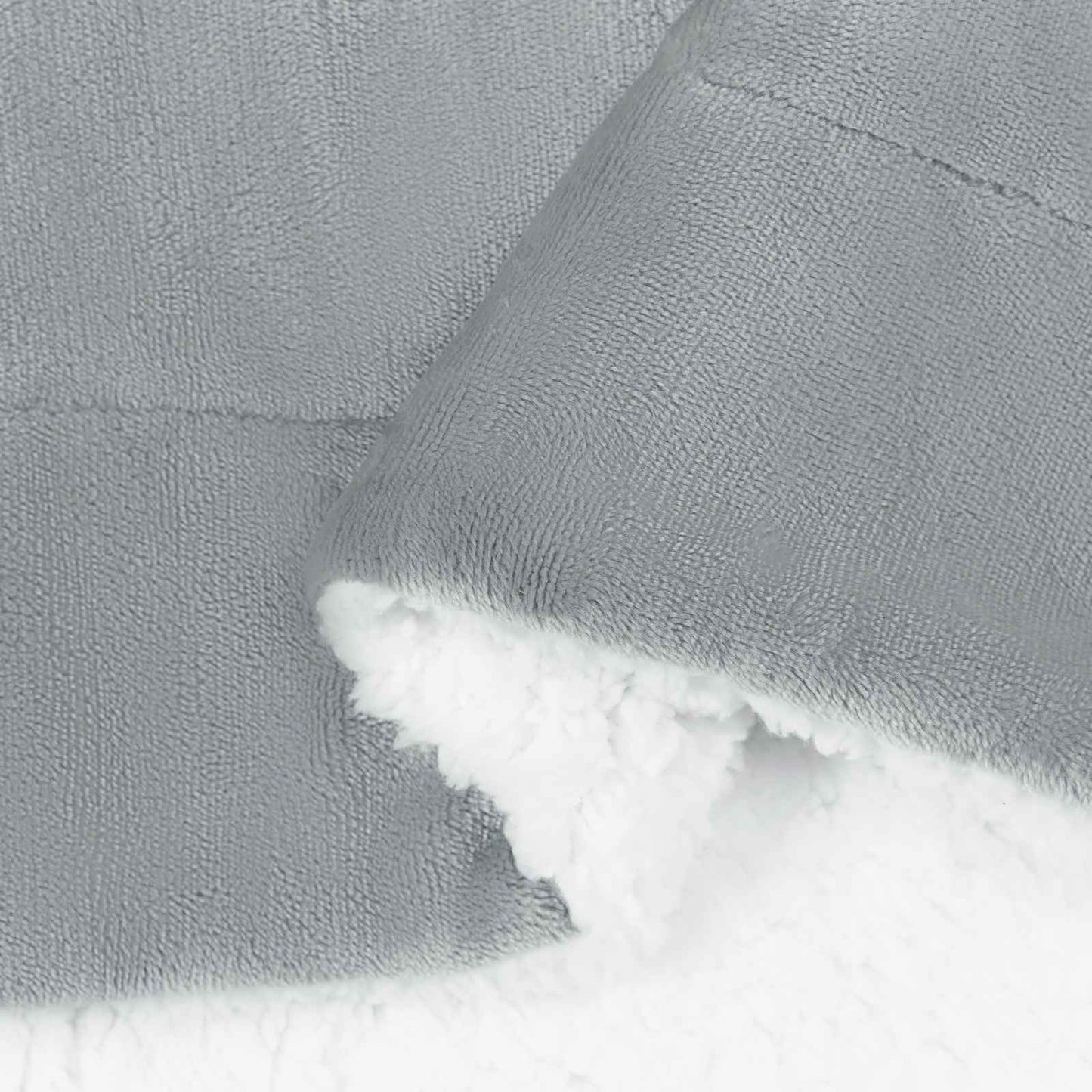 Coperta Grigio 240 x 270 cm Panno