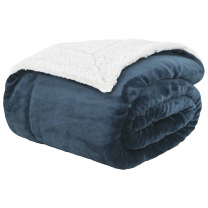 Coperta Blu navy 240 x 270 cm Panno