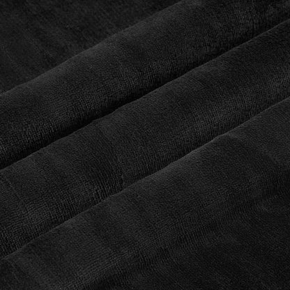 Coperta Nero 150 x 200 cm Panno