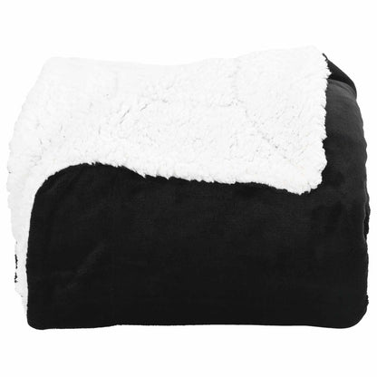 Coperta Nero 240 x 270 cm Panno