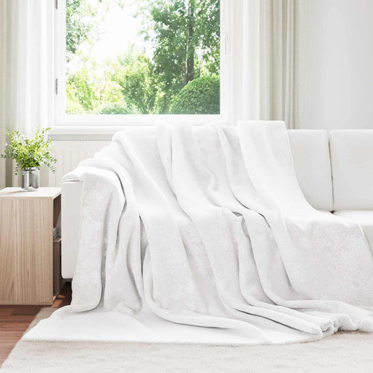 Coperta Bianco 220 x 240 cm Panno