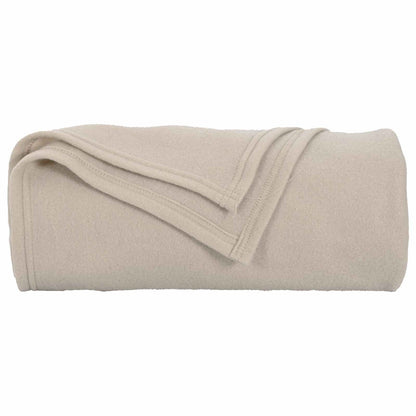 Coperta Beige 240 x 220 cm Panno