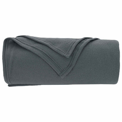 Coperta Grigio scuro 200 x 150 cm Panno