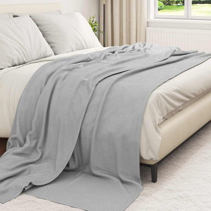 Coperta Grigio 240 x 220 cm Panno