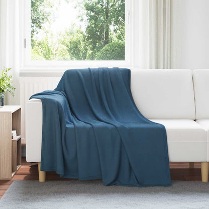 Coperta Blu navy 200 x 150 cm Panno