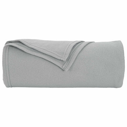 Coperte da Pile 6 pcs Grigio 240 x 220 cm Panno