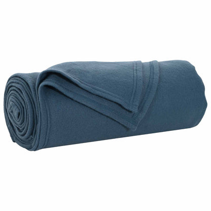 Coperte da Pile 6 pcs Blu navy 240 x 220 cm Panno | homemem39