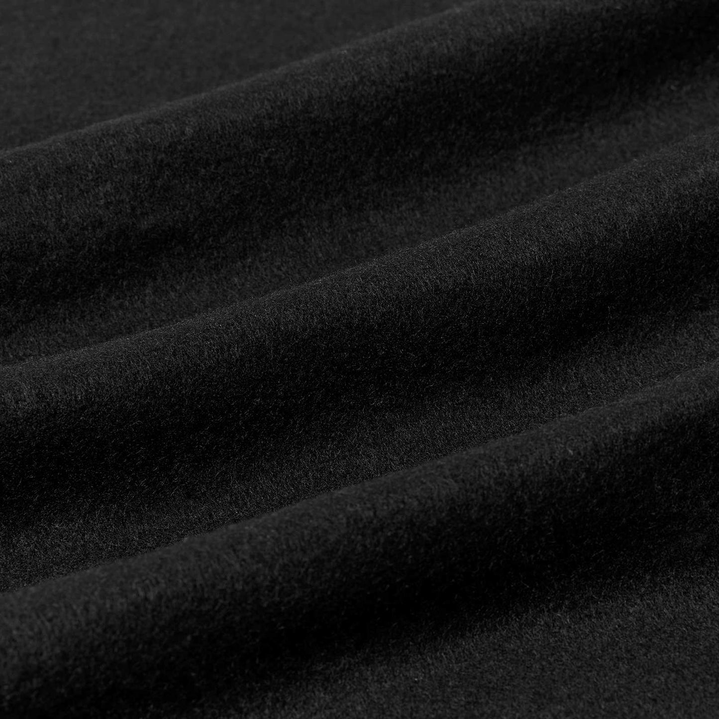 Coperte da Pile 6 pcs Nero 200 x 150 cm Panno